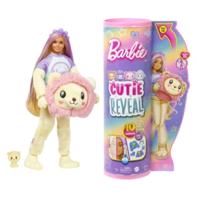 Кукла Barbie Cutie Reveal лав со додатоци — дополнителен приказ 2