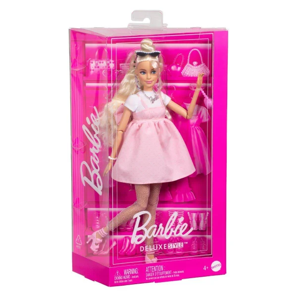 Кукла Barbie Deluxe Style со розов фустан и машна — дополнителен приказ 2