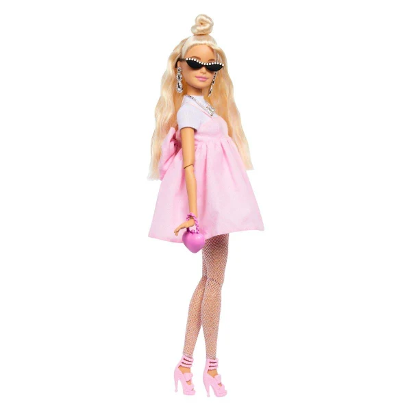 Кукла Barbie Deluxe Style со розов фустан и машна — дополнителен приказ 3