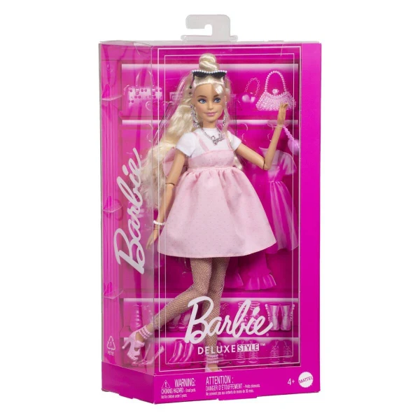 Кукла Barbie Deluxe Style со розов фустан и машна — дополнителен приказ 6