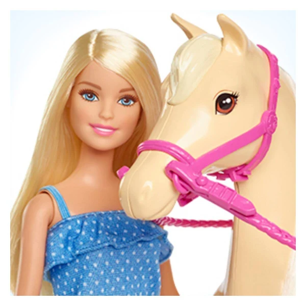 Кукла Barbie со коњ, седло и кацига — дополнителен приказ 4