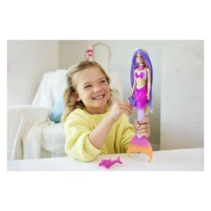 Кукла Barbie сирена што менува боја — главен приказ на моделот