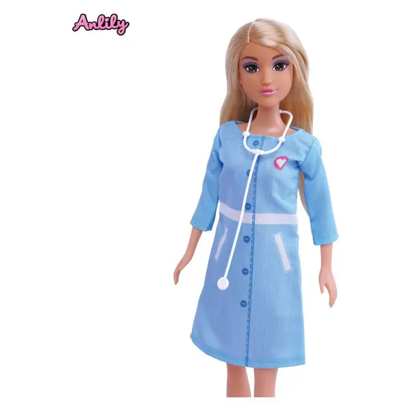 Кукла докторка Анлили Masen Toys 29 см — Модел 2 — главен приказ на моделот