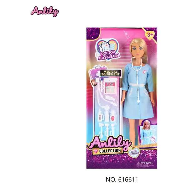 Кукла докторка Анлили Masen Toys 29 см — Модел 2 — дополнителен приказ 2
