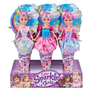 Кукла еднорог принцеза Sparkle Girlz 27 см — главен приказ на моделот