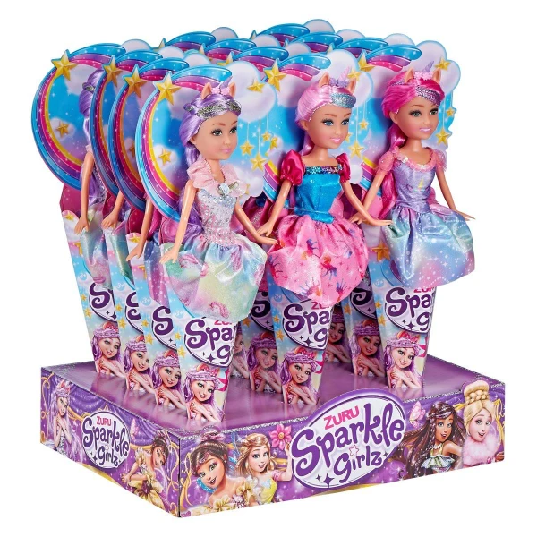 Кукла еднорог принцеза Sparkle Girlz 27 см — дополнителен приказ 2
