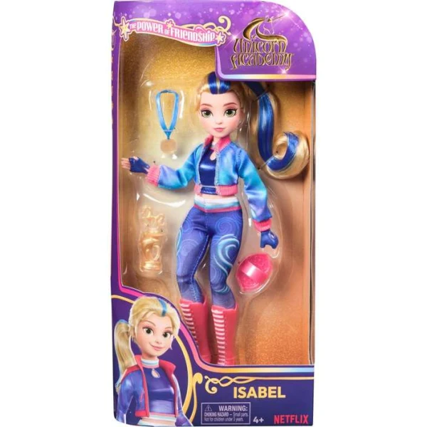 kukla Isabel Unicorn Academy – Kukla Isabel Unicorn Academy 24 sm so 9 podvizhni zglobovi