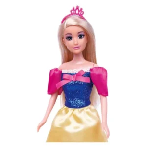 kukla princeza vo zholt fustan – pogled 2