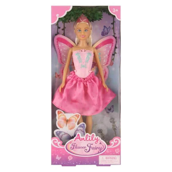 kukla samovila Anlili – Kukla samovila Anlili so krilja i tiara Masen Toys 29 sm