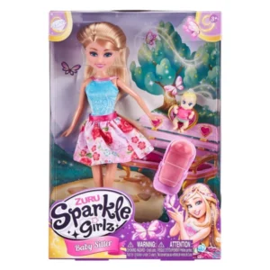 Кукла Sparkle Girlz Baby Sitter со бебе — главен приказ на моделот