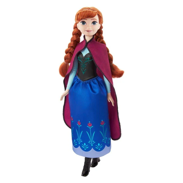 Кукли Disney Frozen Ана и Елса со фустан — Ана, Темно сина — дополнителен приказ 6