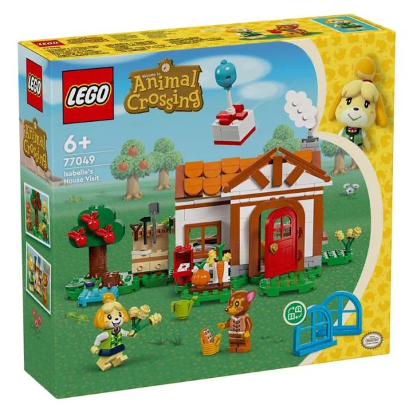 LEGO Animal Crossing 77049 poseta na Isabelle vo kukjata na Fauna