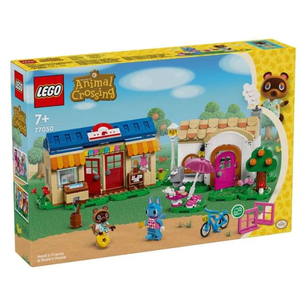 LEGO Animal Crossing 77050 Nooks Cranny i kukjata na Rosie