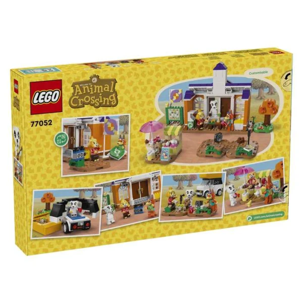 LEGO Animal Crossing 77052 – zadna strana na kutijata