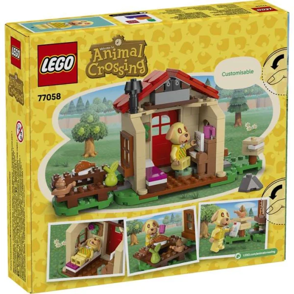 LEGO Animal Crossing 77058 – zadna strana na kutijata