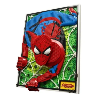 LEGO Art 31209 – sostavena slika na Spider-Man pod agol