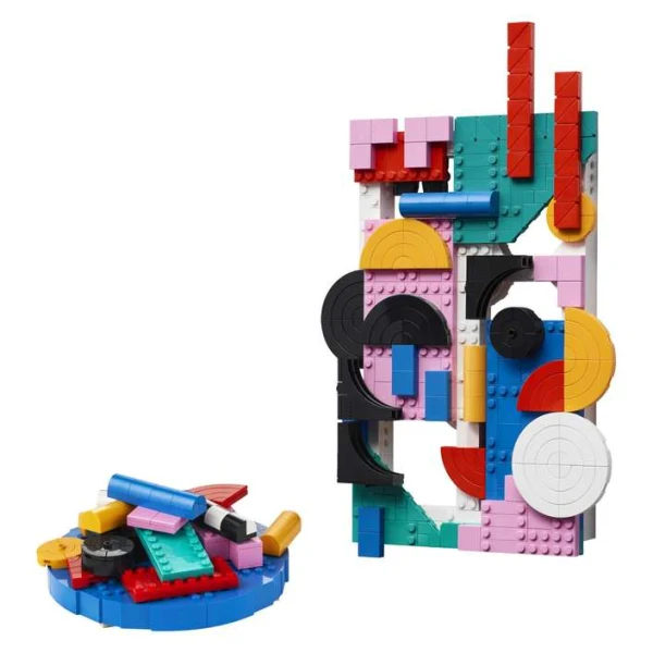 LEGO Art 31210 – sostavena apstraktna slika od razlichni elementi