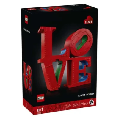 LEGO Art 31214 LOVE skulptura od kocki
