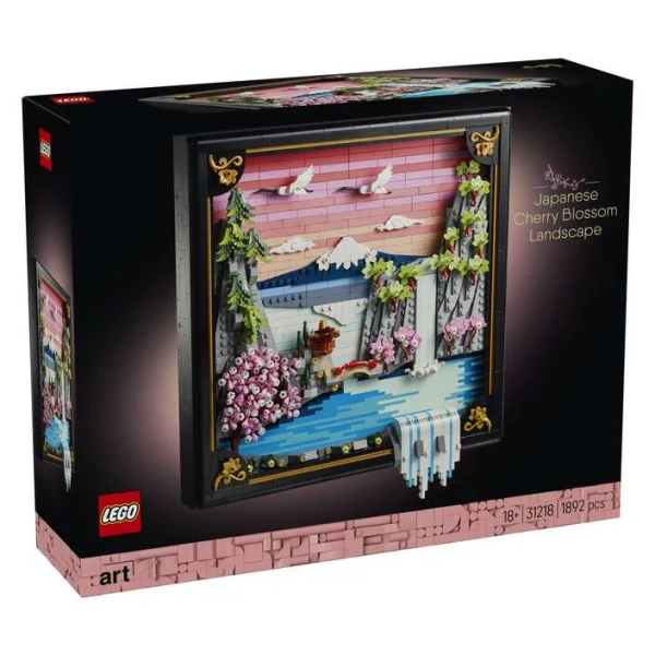 LEGO Art 31218 Japonski pejzazh so cvetovi od cresha
