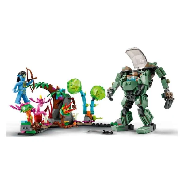 LEGO Avatar 75571 – minifigurite Neytiri i Quaritch so AMP oklopot