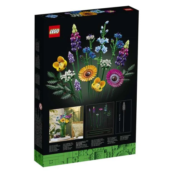LEGO Botanicals 10313 – zadna strana na kutijata