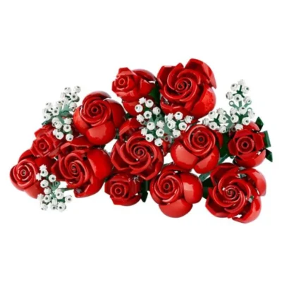 LEGO Botanicals 10328 – crveni rozi i granchinja od kocki