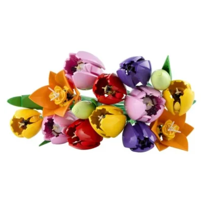 LEGO Botanicals 11501 – sostaven buket lalinja vo razlichni boi