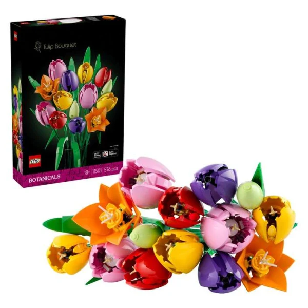 LEGO Botanicals 11501 – kutijata i sostavenite lalinja