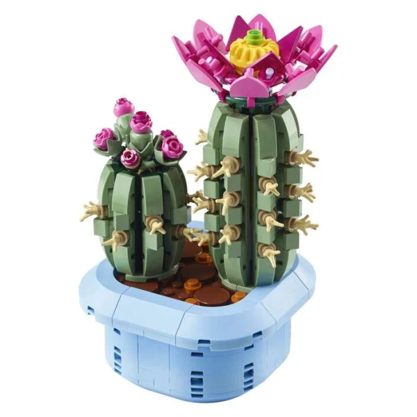LEGO Botanicals 11509 – dva kaktusa vo svetlosina saksija