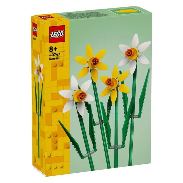 LEGO Botanicals 40747 chetiri narcisi od kocki