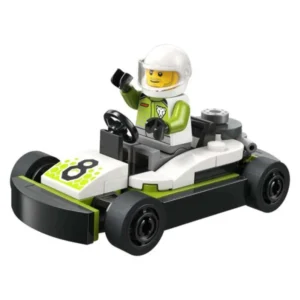 LEGO City 30719 – sostaven gokart so figura na trkachot