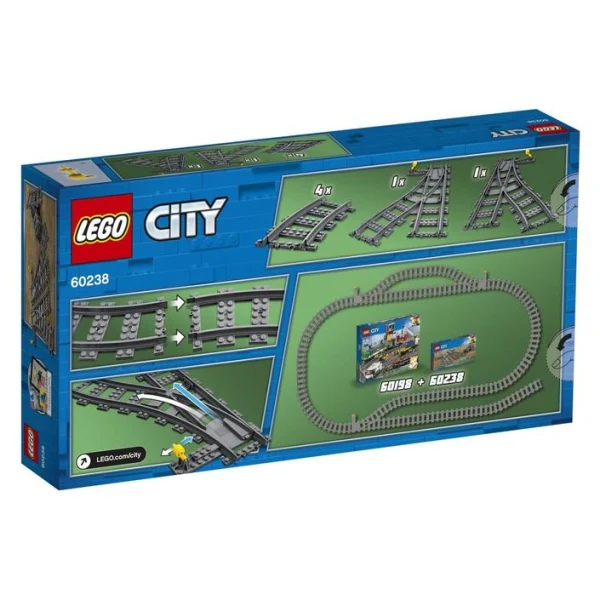LEGO City 60238 – zadna strana na kutijata