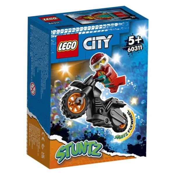 LEGO City 60311 protivpozharen kaskaderski motor