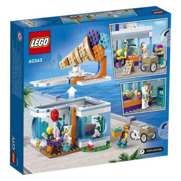 LEGO City 60363 – zadna strana na kutijata