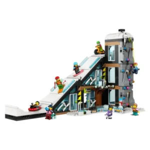 LEGO City 60366 – sostavena ski pista i zgrada so yid za kachuvanje