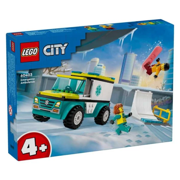 LEGO City 60403 brza pomosh i snouborder