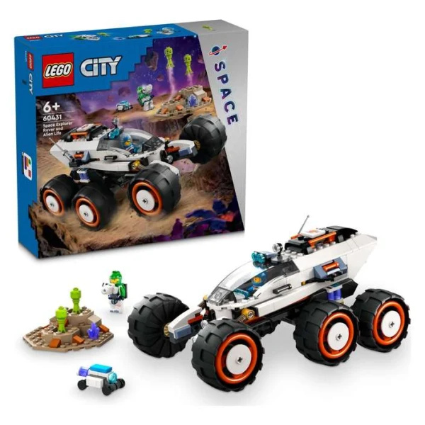 LEGO City 60431 – kutija i sostaveniot rover