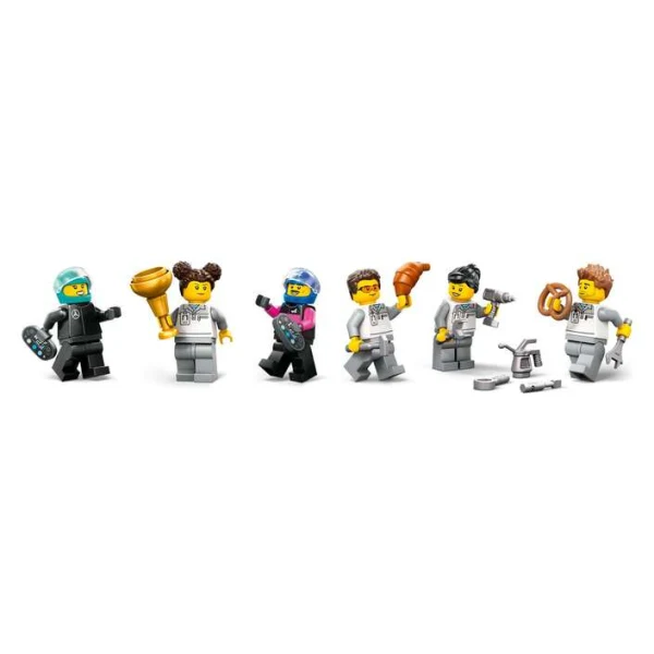 LEGO City 60444 – shest minifiguri od F1 timovite