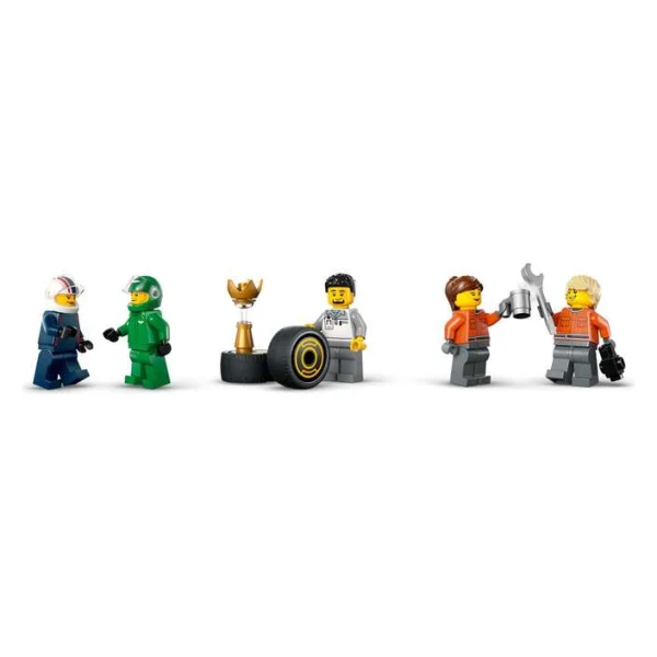LEGO City 60445 – minifiguri na vozachi i ekipa