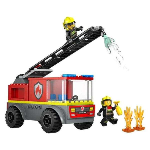 LEGO City 60463 – sostaven kamion so podignata skala i pozharnikar