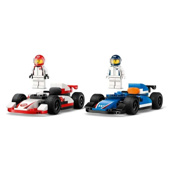 LEGO City 60464 – dvajca vozachi pokraj bolidite