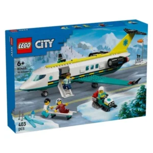 LEGO City 60465 avion za itno spasuvanje i medicinska laboratorija