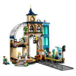 LEGO City 60469 – sostavena stanica so chasovnik