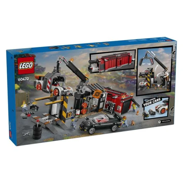 LEGO City 60472 – zadna strana na kutijata