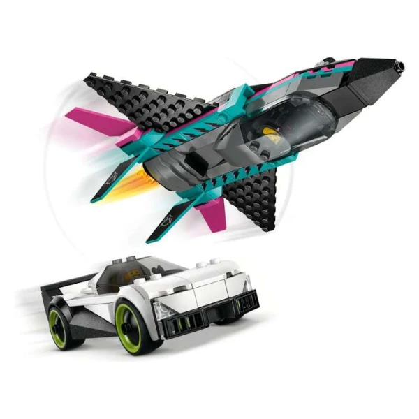 LEGO City 60489 – mlazniot avion so krilja svrteni nazad