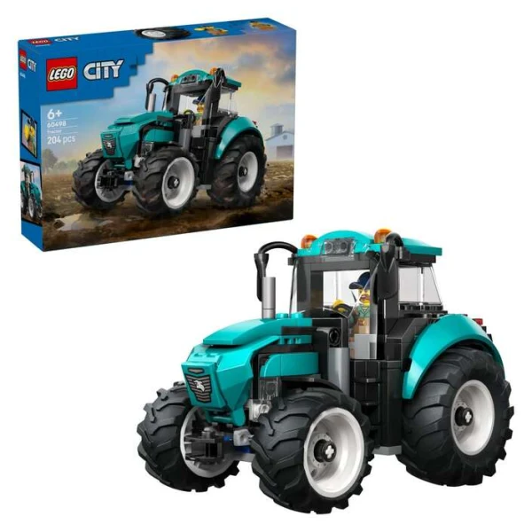 LEGO City 60498 traktor vo tirkizna boja