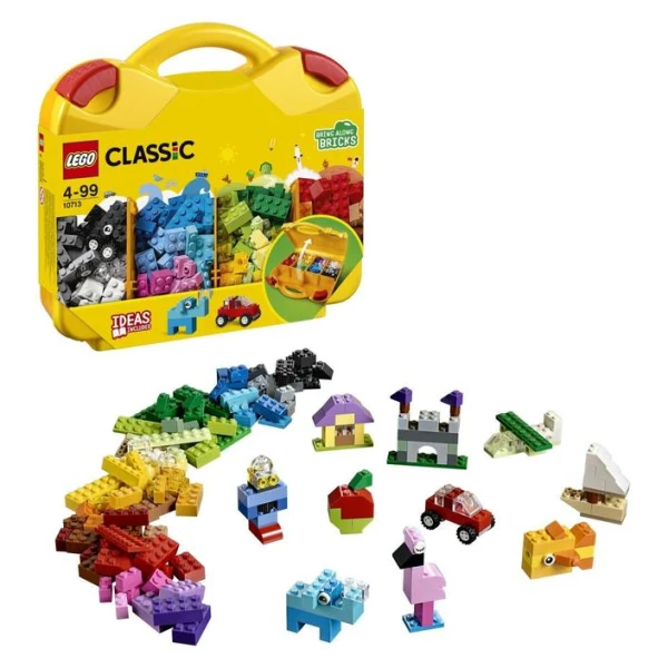 LEGO Classic 10713 – kufer, kocki i mali modeli