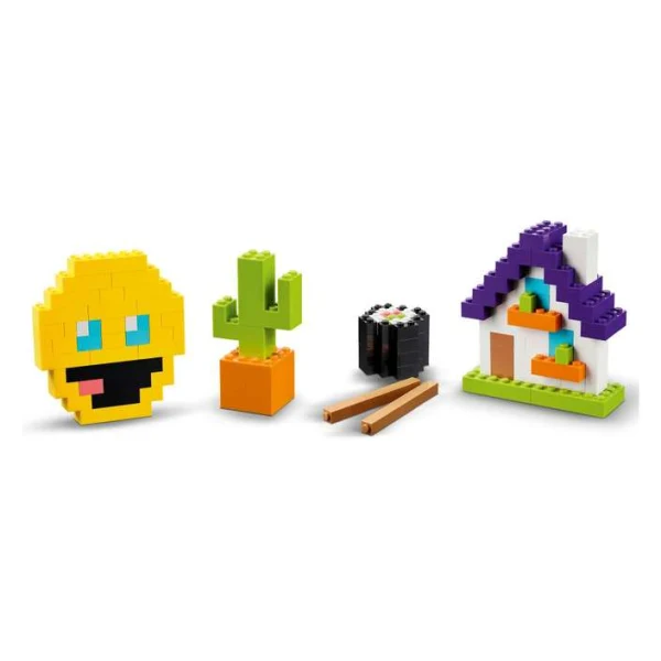 LEGO Classic 11030 – nasmevka, kaktus i kukja od kocki