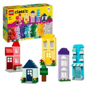 LEGO Classic 11035 – kutija i sostaveni shareni kukji
