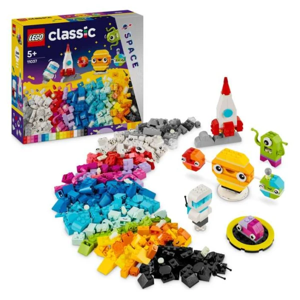LEGO Classic 11037 – raketa, vonzemjanin i planeti od kocki